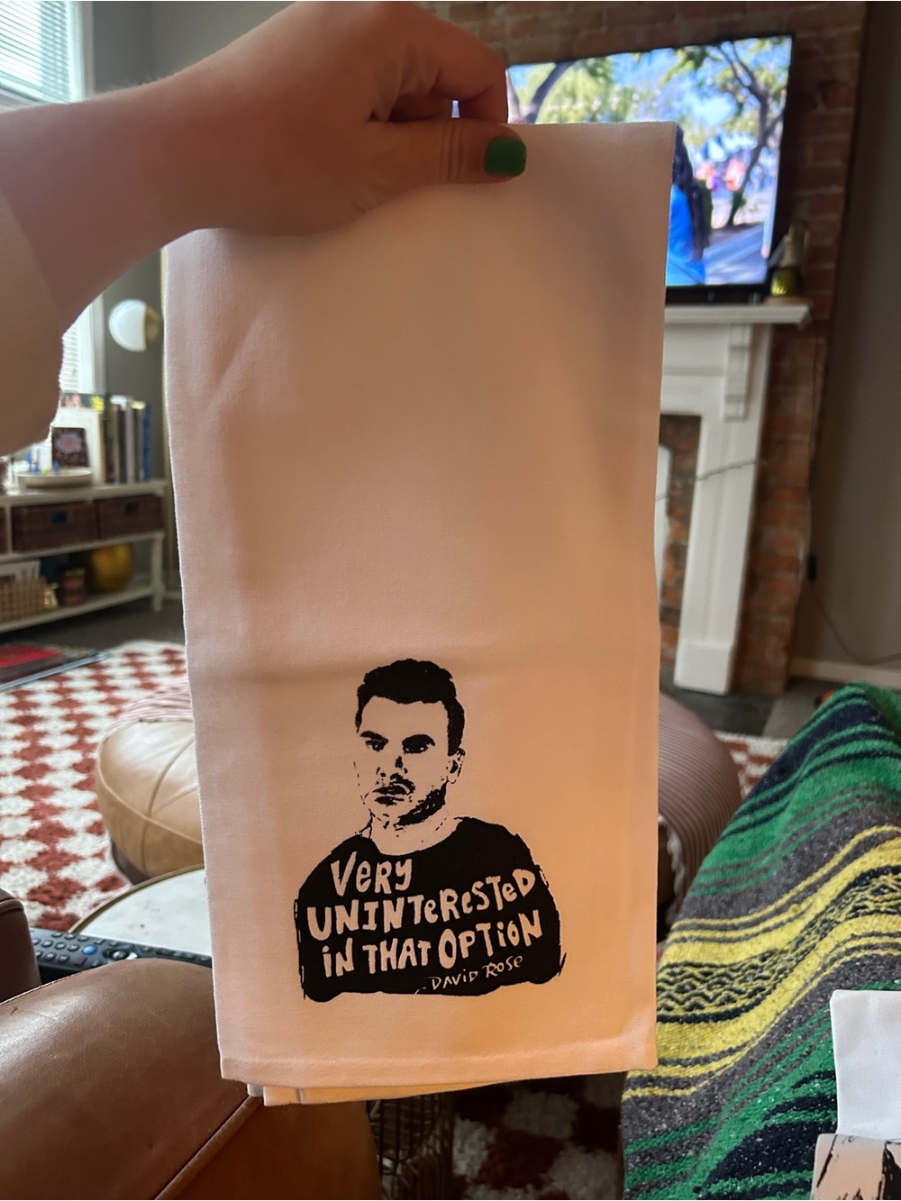 Schitt’s Creek Tea Towel - David Rose